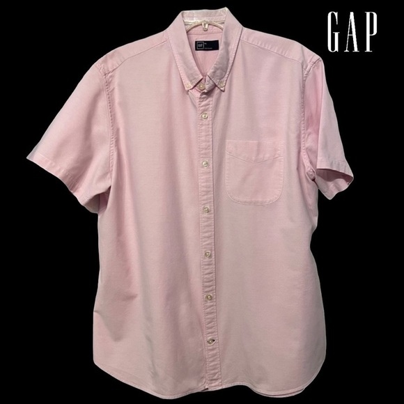 GAP Other - GAP (EUC) Men’s cotton short sleeve button down shirt, Size XL